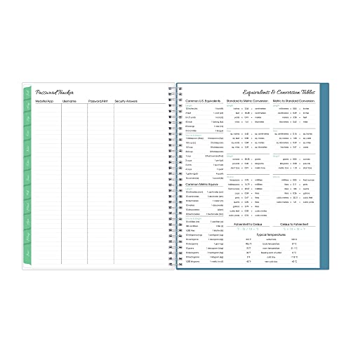 Blue Sky Teacher Weekly & Monthly Lesson Planner, 8.5" x 11", Wirebound K28618