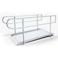 Empower Series Semi-Portable 36-inch Wide Aluminum Wheelchair Ramp (Ramp and Handrails, 72 inches)