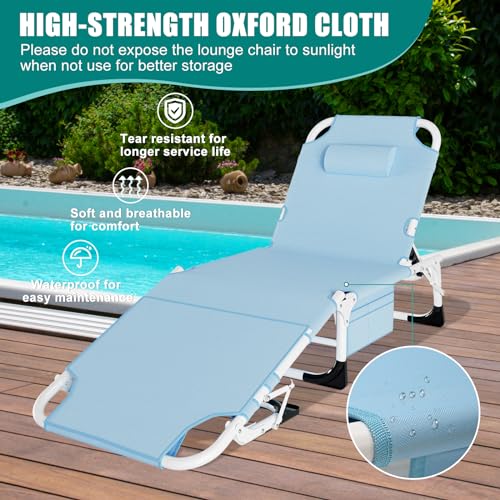 DoCred Folding Camping Cot with Mattress, 2 Pack, Heavy Duty for Adults, Portable with Carry Bag C814529
