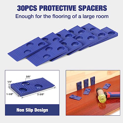WORKPRO Laminate Flooring Installation Kit with Mallet, Pull Bar, Tapping Block and Spacers F82262
