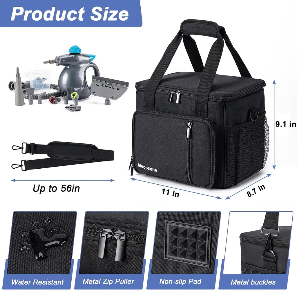 Handheld Steam Cleaner Carry Bag with Multiple Pockets, Black K7269