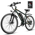 Jasion EB5 Plus Electric Bike, 480 WH Removeable Battery, 750W Peak Motor Electric Mountain Bike, 20MPH Ebike for Adults with Front Fork Suspension