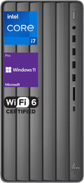 HP Business Newest 13th Generation Envy i7 Tower Desktop, Intel Core i7-13700, 32GB RAM, 1TB SSD, RJ45, SD Card Reader, HDMI, Wi-Fi 6 & Bluetooth, Wired Keyboard & Mouse, Windows 11 Pro, Black
