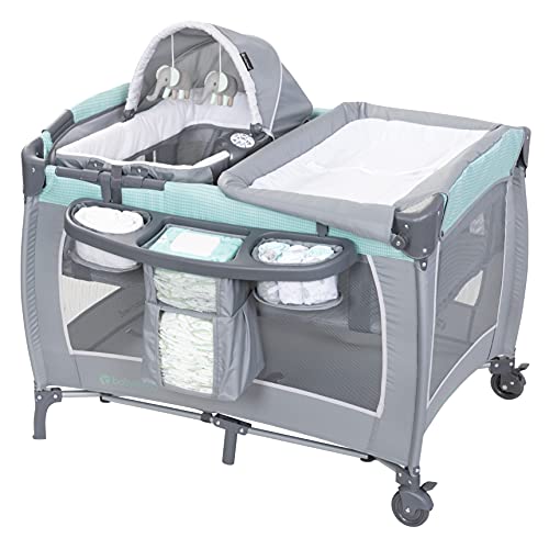 Baby Trend Lil Snooze Deluxe Nursery Center, Floral Rain