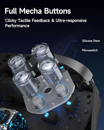 EasySMX D10 Wireless Gaming Controller with Charging Dock for PC/Switch/iOS/Android TV A757