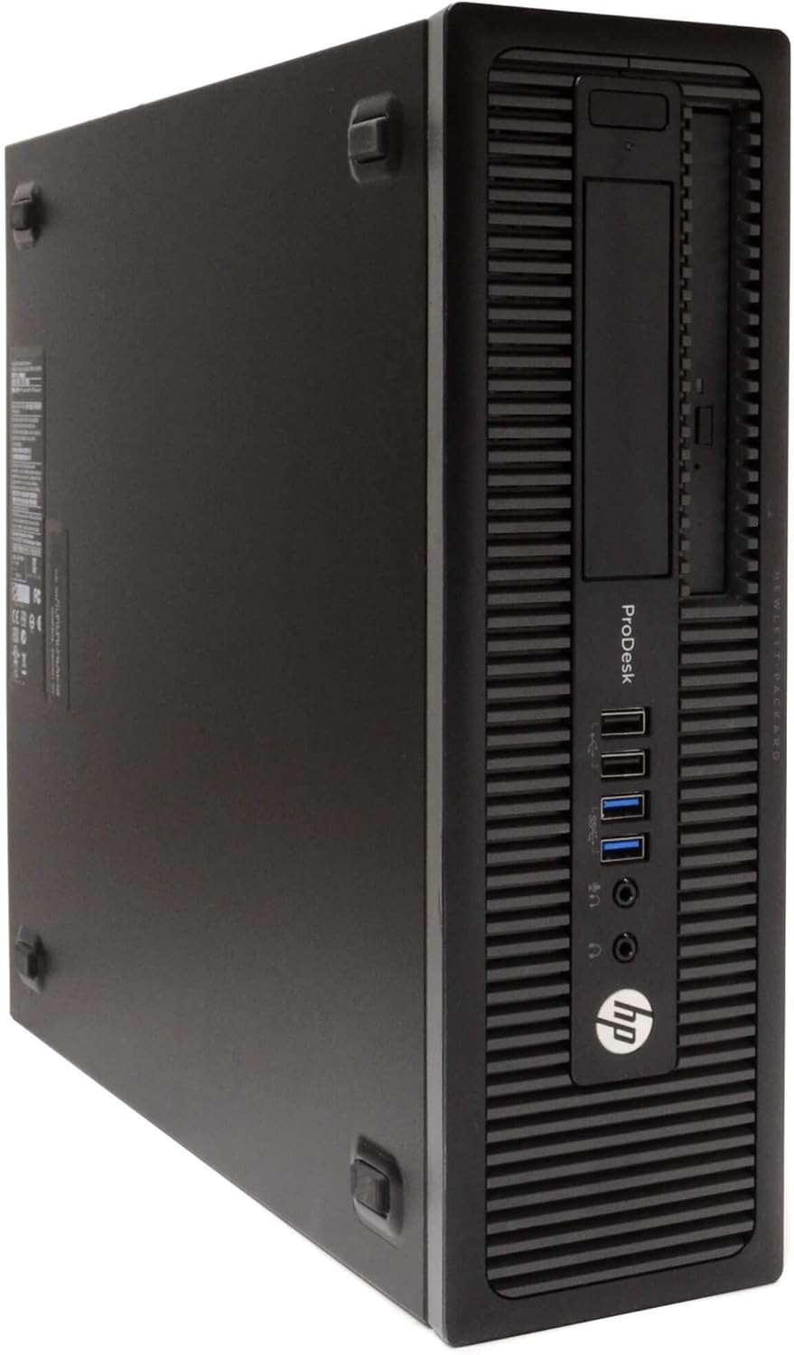 HP ProDesk 600G1 Desktop PC, Intel Core i5, 4GB RAM, 500GB HDD, 24in Monitor, Renewed R762