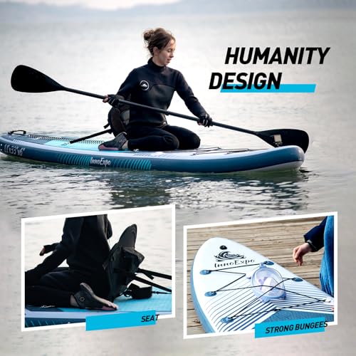 InnoExpo Inflatable Stand Up Paddle Board with Premium Accessories C20354