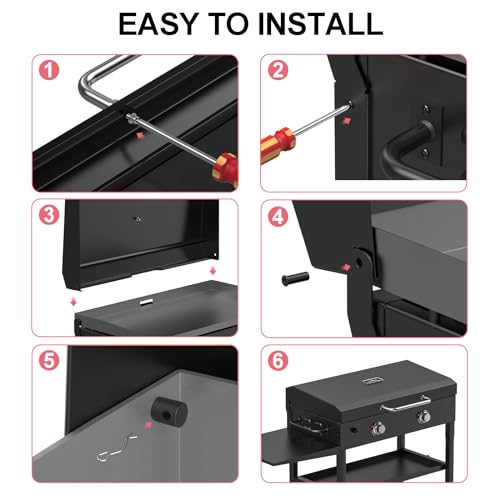 Hinged Lid for Blackstone 36" Griddle Cover Replacement I65681