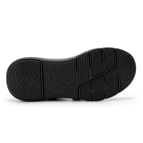 FitVille EasyWalk V1 Men's Wide Leather Slip-On Loafers S1719