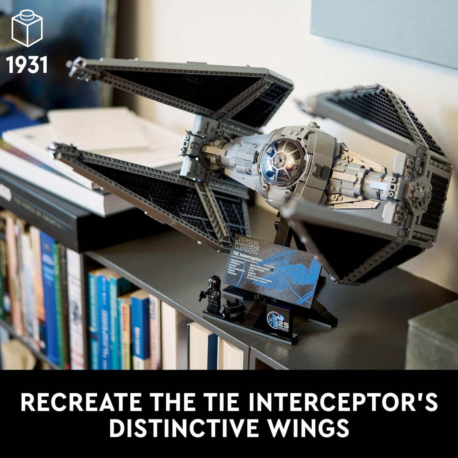 LEGO Star Wars UCS TIE Interceptor Building Set 75382 Z989