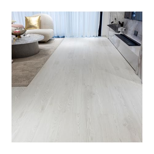Self Adhesive Vinyl Flooring Planks Wood Effect Waterproof Grey 36pcs U963416