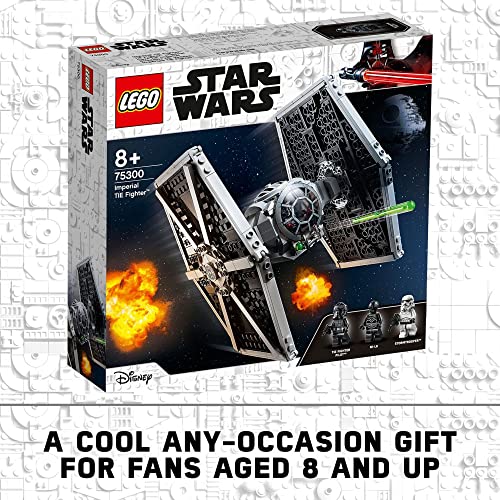 LEGO Star Wars Imperial TIE Fighter 75300 Building Toy with Minifigures A591