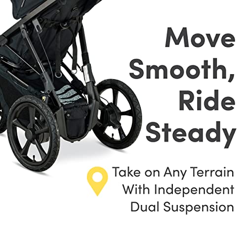BOB Gear Wayfinder Travel System, Infant Car Seat and Stroller Combo L223