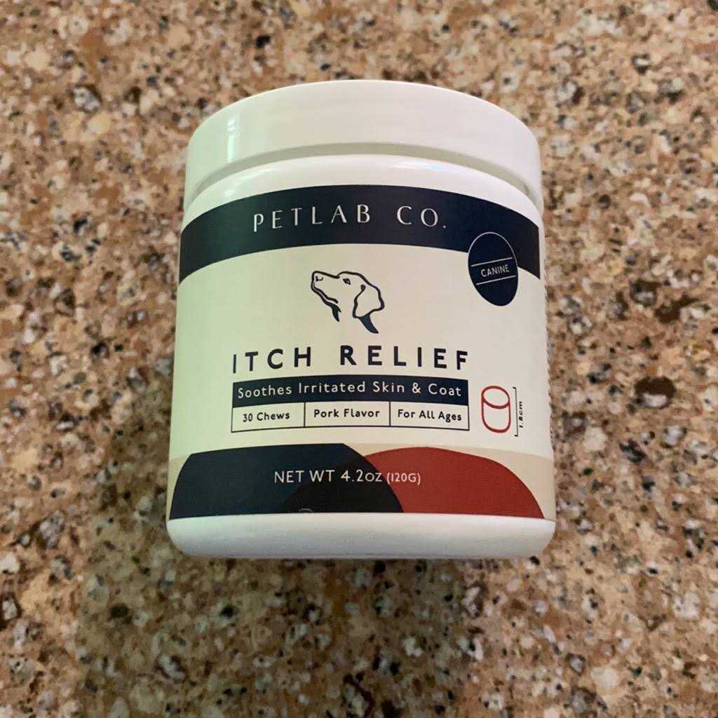 PetLab Co. Itch Relief Chews for Dry, Itchy Skin and Coats L6912