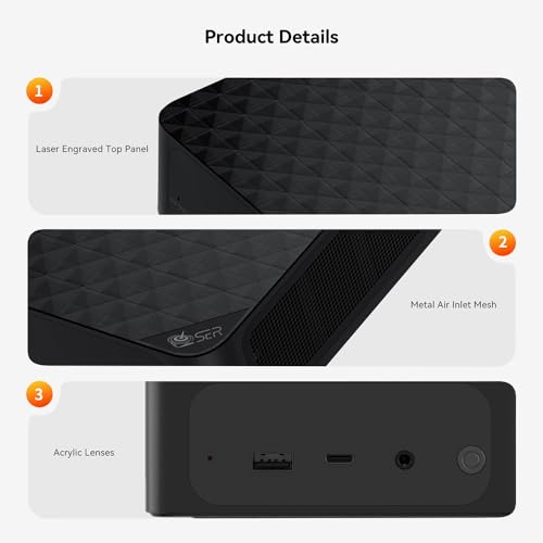 Beelink SER5 MAX Mini PC W11 Pro, AMD Ryzen 7 5800H, 16GB DDR4 500GB NVMe SSD D78299