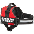 Industrial Puppy Service Dog Vest with Hook and Loop Straps and Handle Harness - Pet Supplies online store