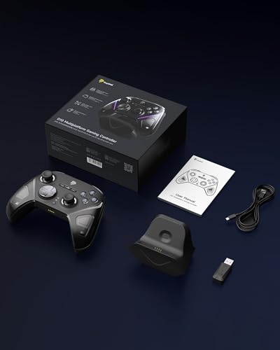 EasySMX D10 Wireless Gaming Controller with Charging Dock for PC/Switch/iOS/Android TV A757