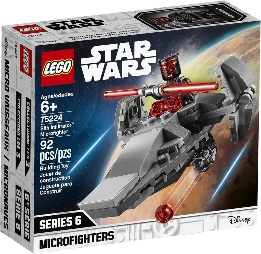 LEGO Star Wars Sith Infiltrator Microfighter 75224 Building Kit K427