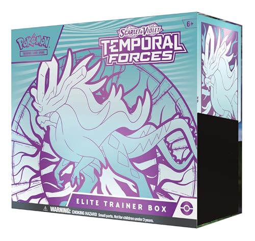 Pokemon TCG Scarlet and Violet Temporal Forces Elite Trainer Box D2980