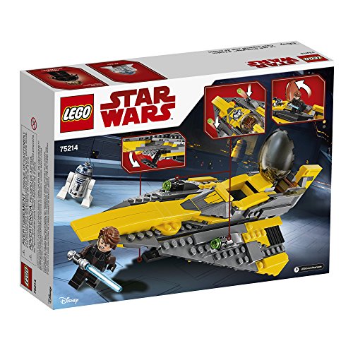LEGO Star Wars Anakin's Jedi Starfighter Building Kit 75214 J70716