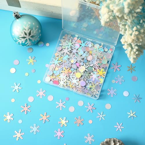 MARFOREVER Christmas Confetti Glitter Tree Table Decorations F780213