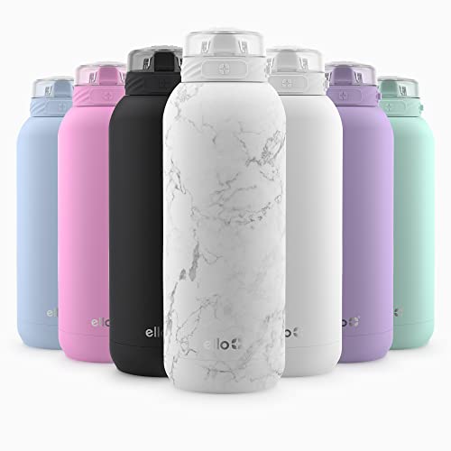 Ello Cooper 32oz Stainless Steel Water Bottle with Straw and Handle Q4598