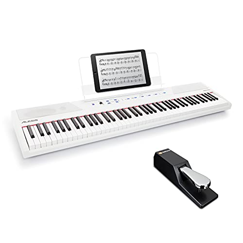 Alesis Recital 88 Key Digital Piano Keyboard with Semi Weighted Keys Q3138