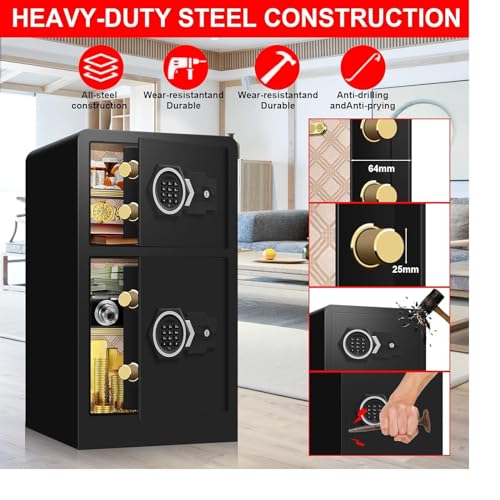 7.2 Cu Ft Extra Large Home Safe Water and Fireproof with Hidden Compartment P251947