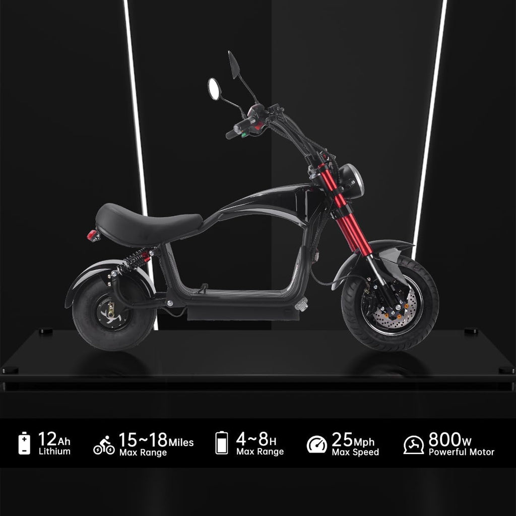 Citycoco Electric Scooter for Adults 800W Fat Tire 25 Mph H399