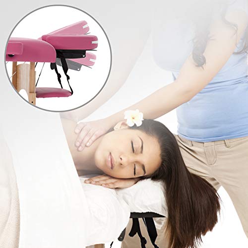 BestMassage Portable Massage Table 28 inch Folding Spa Bed with Bag X618857