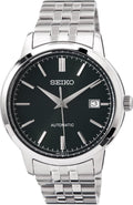 Seiko Men Analog Automatic Watch with Stainless Steel Strap SRPH89K1, Green, Bracelet