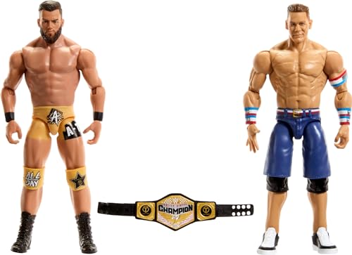 Mattel WWE Championship Showdown 2-Pack Action Figures, John Cena vs Austin Theory, 6-inch H994