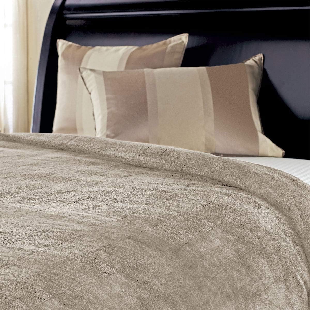 Sunbeam King Size Electric Blanket Mushroom N858650