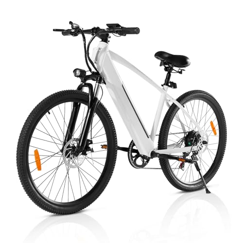 Electric Bike for Adults,26”Electric Mountain Bike 432Wh Removable Internal Battery & LCD Display, with 7-Speed, 20MPH 350W Brushless Motor Commuter Electric Bicycle
