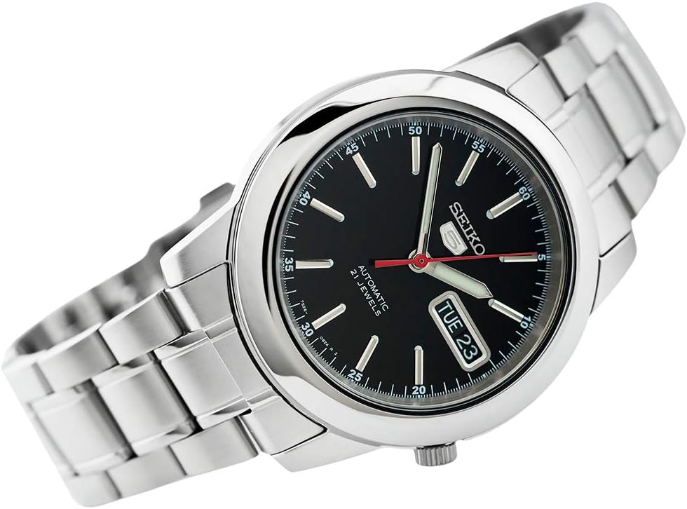 SEIKO 5 Automatic Black Dial Men's Watch SNKE53K1 D868