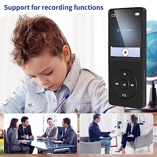 MP3 Player with 32GB Micro SD Card, Speaker, FM Radio, Voice Recorder G1282