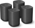 Roku Wireless Speakers 2 Count(Pack of 2) for Roku Streambars or Roku TV, Black