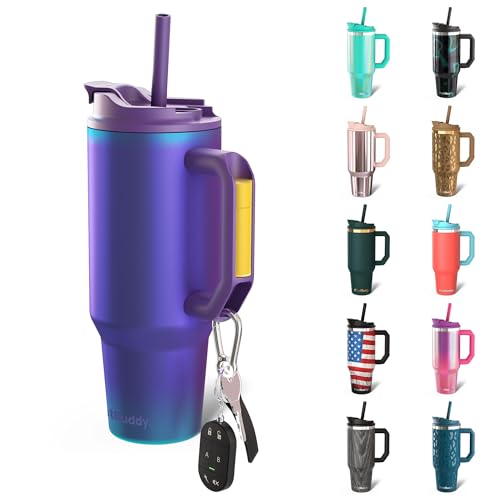 Frost Buddy Thicc Buddy 40 oz Stainless Steel Tumbler with Lid and Straw Q581