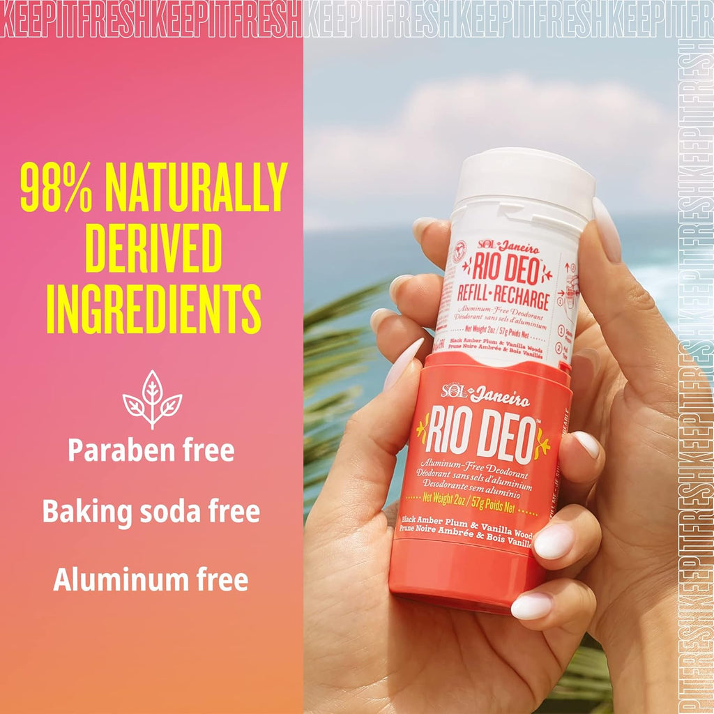 SOL DE JANEIRO Rio Deo Refillable Aluminum-Free Deodorant W181
