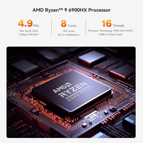 Beelink SER5 MAX Mini PC W11 Pro, AMD Ryzen 7 5800H, 16GB DDR4 500GB NVMe SSD D78299