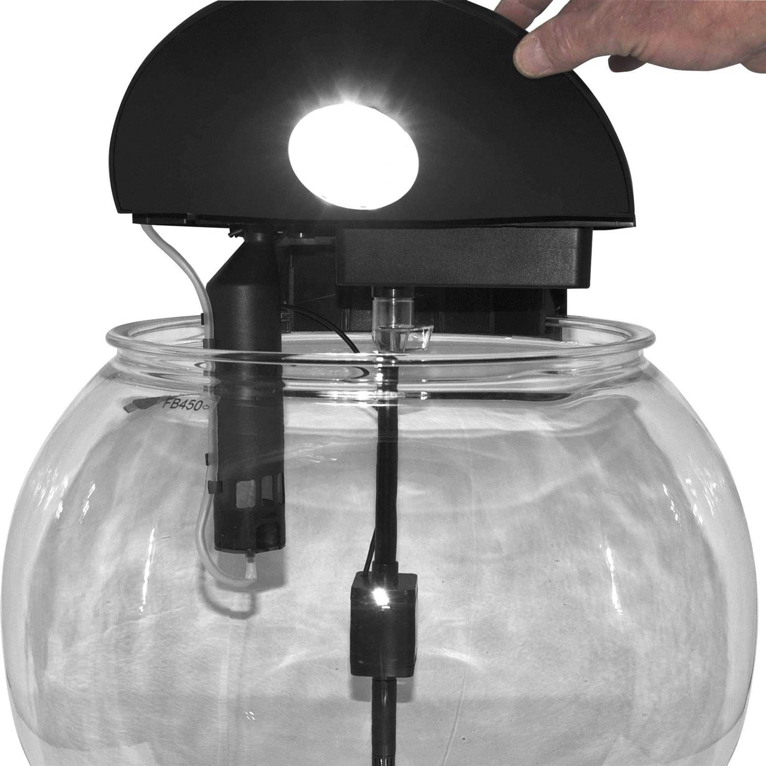 Penn-Plax Aquasphere 360 Polycarbonate Bowl Aquarium 14 Gallon J74358