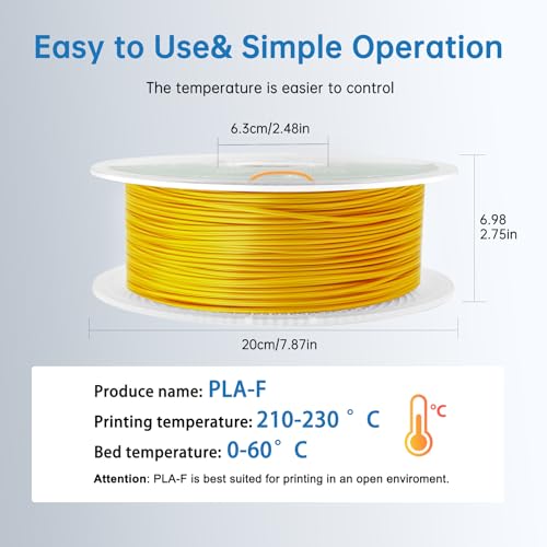Glow in The Dark PLA 3D Printer Filament 1.75mm Multicolor 1KG Spool K36044