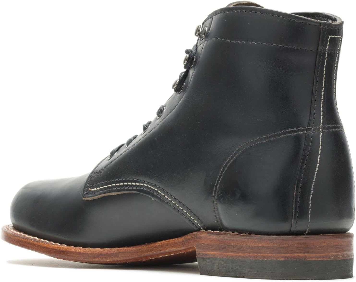 Wolverine Men's 1000 Mile Boot, Black Leather, 9.5 D US Q42858