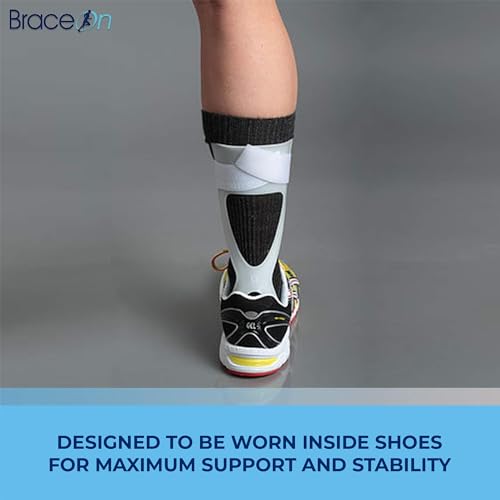 BraceOn AFO Foot Drop Brace for Men, Left I816