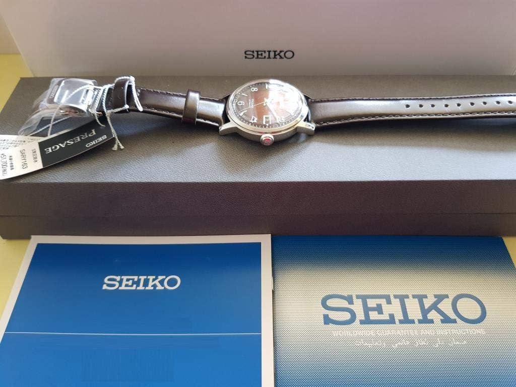 Seiko Presage Automatic Red Dial Men's Watch SRPE41J1 H777287