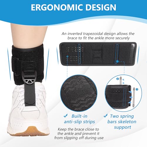 Foot Drop Brace for Walking and Sleeping, AFO Splint for Women & Men L52783