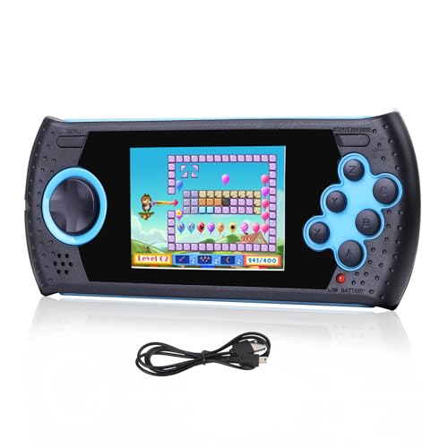 16 Bit Handheld Game Console for Kids with 230 HD Classic Retro Games K20118