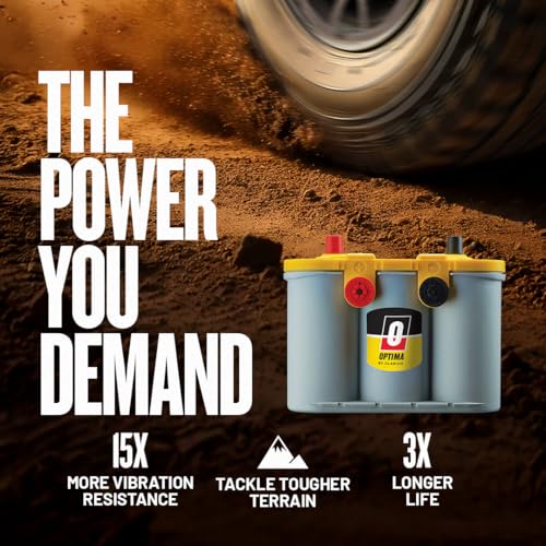 OPTIMA D75/25 YellowTop Dual Purpose Sealed AGM Battery J9605