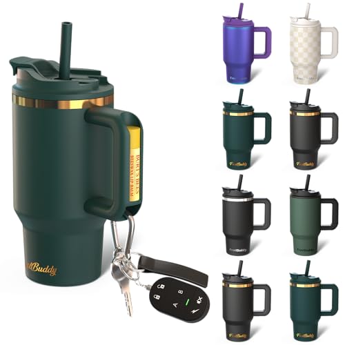 Frost Buddy Thicc Buddy 40 oz Stainless Steel Tumbler with Lid and Straw Q581