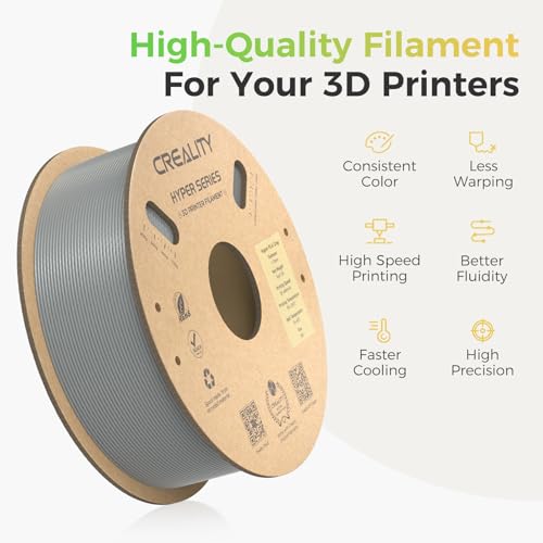 Creality PLA Plus Filament 1.75mm Rainbow Multicolor 1KG Spool O376011